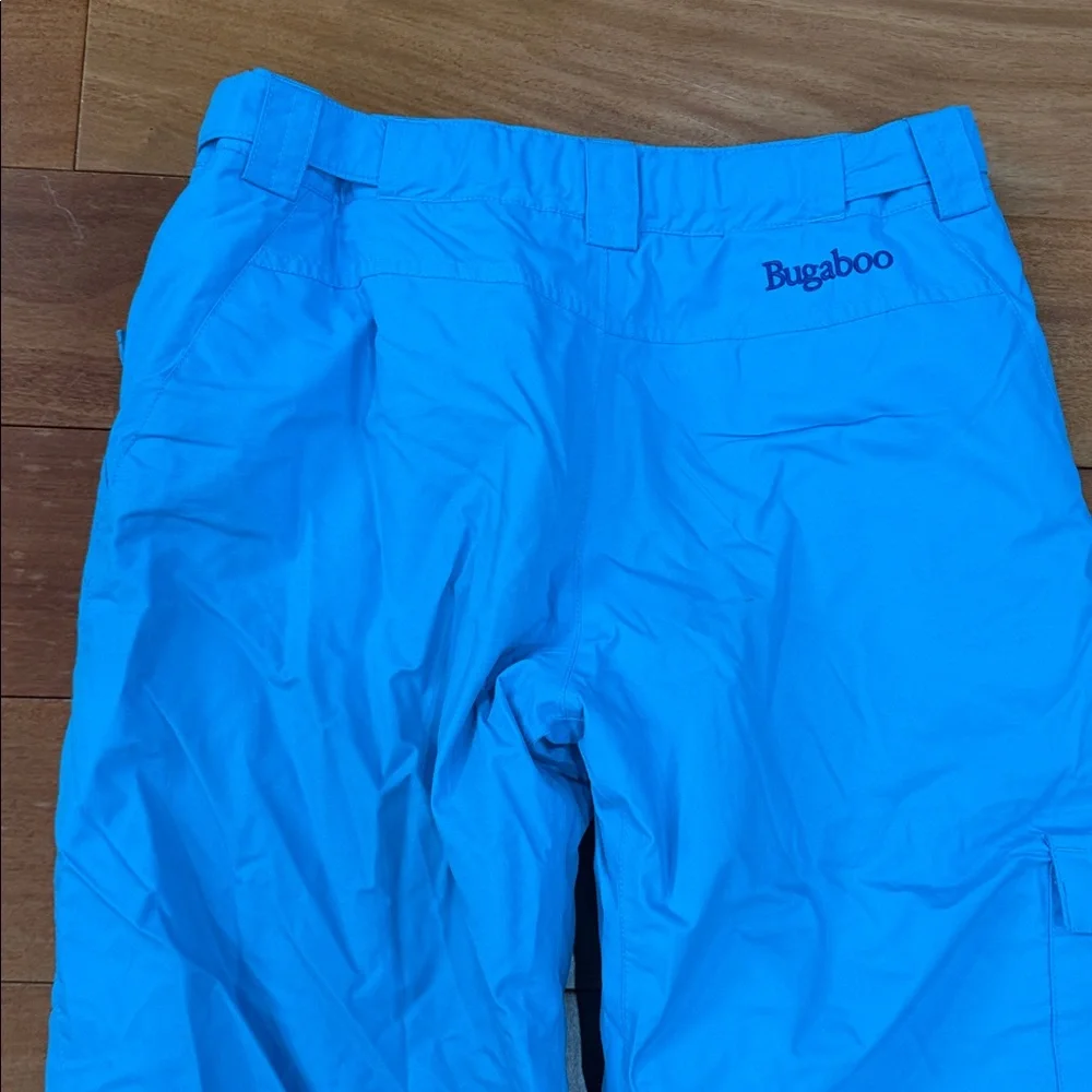 Columbia Kids Bugaboo Insulated‎ Bright Blue Snow Pants with Gray Accents size L